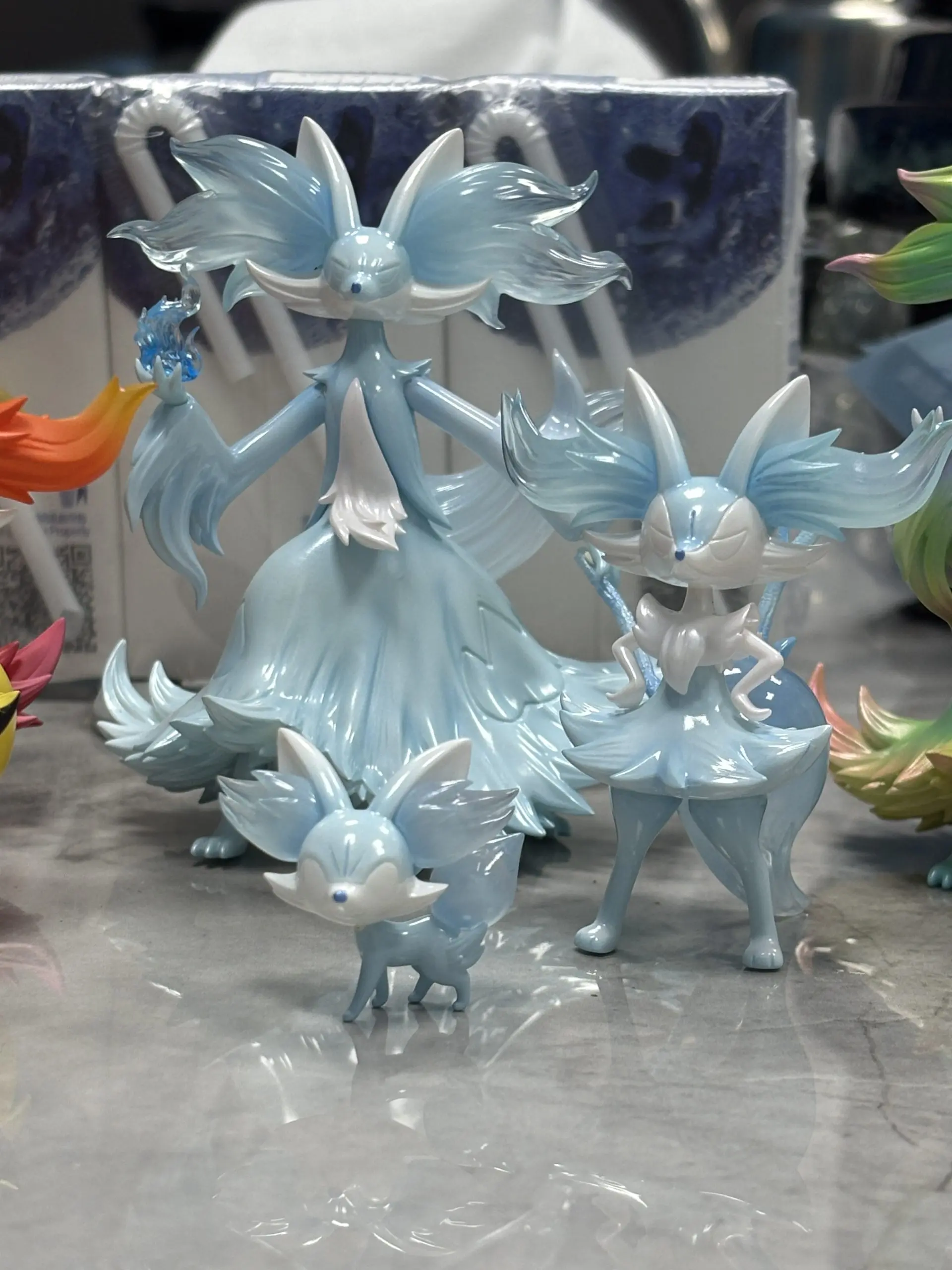 Mo Yu Studio - Pokemon Delphox Evolution Set Statue(GK) 