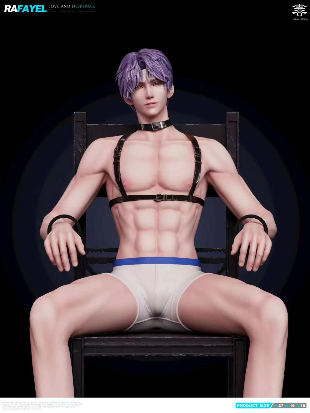 Yun Gu Studio - Love and Deepspace 1/6 Statue Mermaid Rafayel 