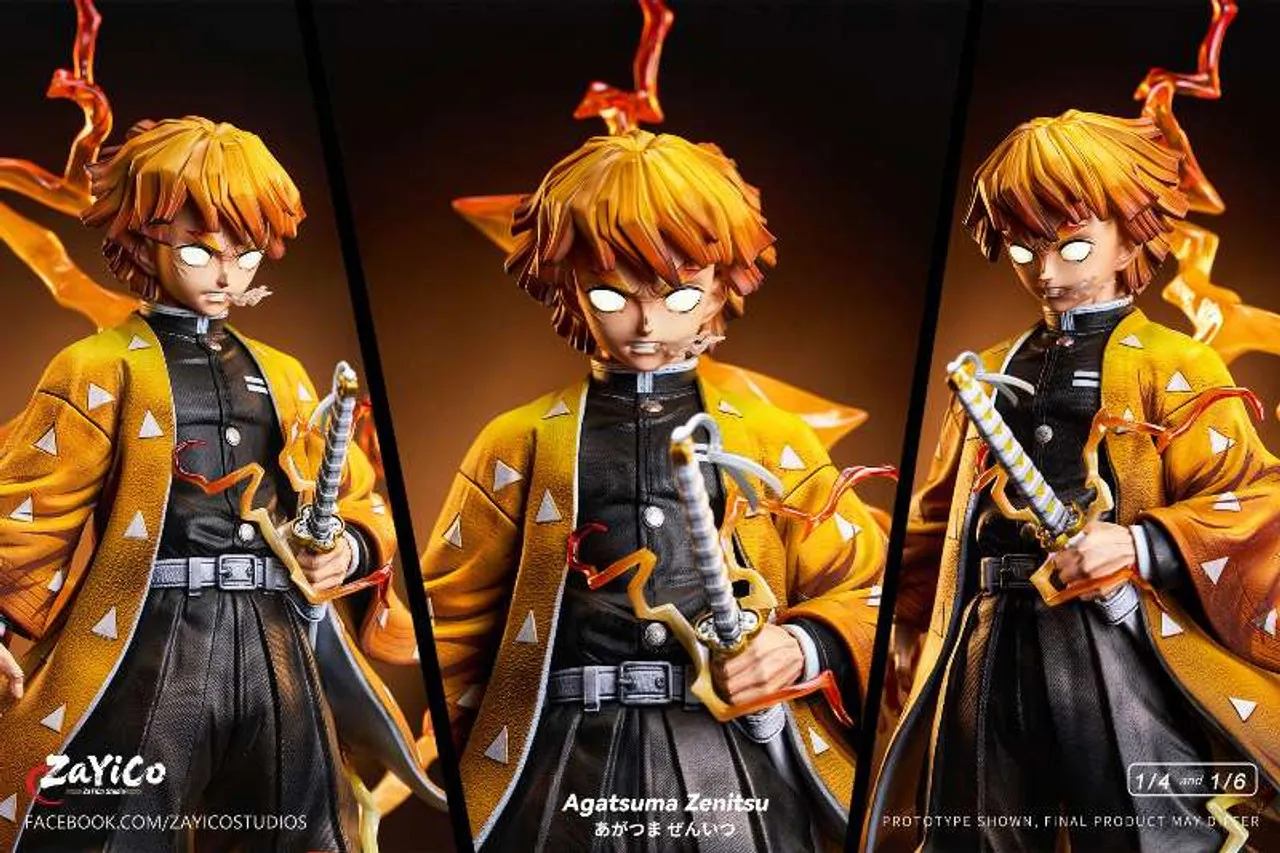 ZaYiCo Studio 1/6 & 1/4 Demon Slayer Agatsuma Zenitsu Statue