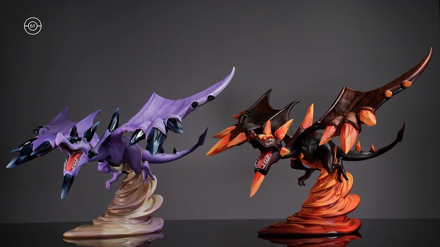 Pokemon 1/20 Pokedex Series MEGA Aerodactyl Statue(GK)-61 Studio 