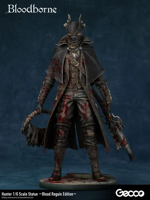 Gecco Studio - Bloodborne Hunter  Blood Regain Edition (Licensed)   1/6 Scale Statue (GK) 