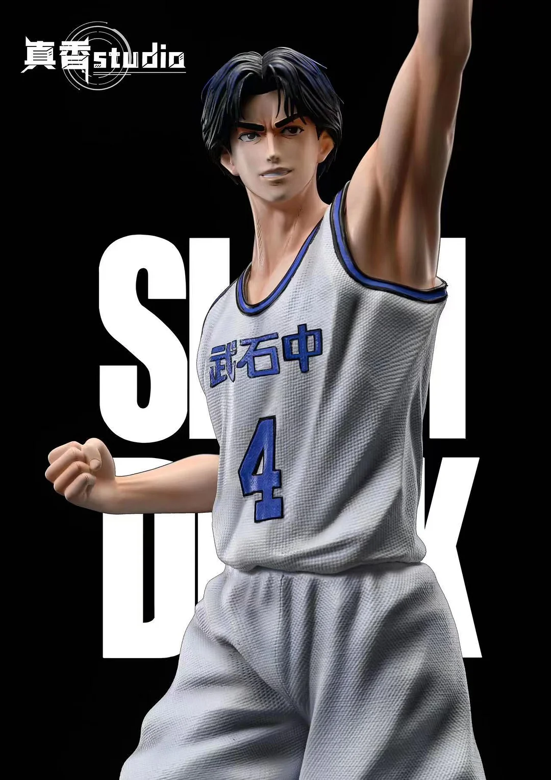 In stock-SLAM DUNK1/6 Scale MVP Hisashi Mitsui Statue (GK)-ZX Studios