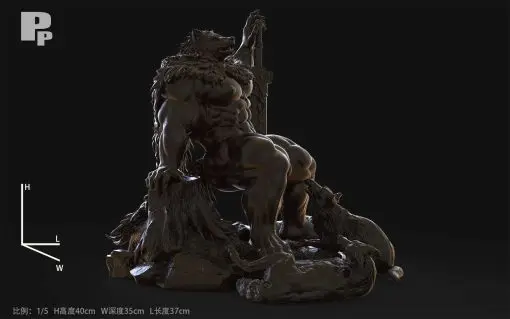 PP Studio - Blaidd Elden Ring Statue  
