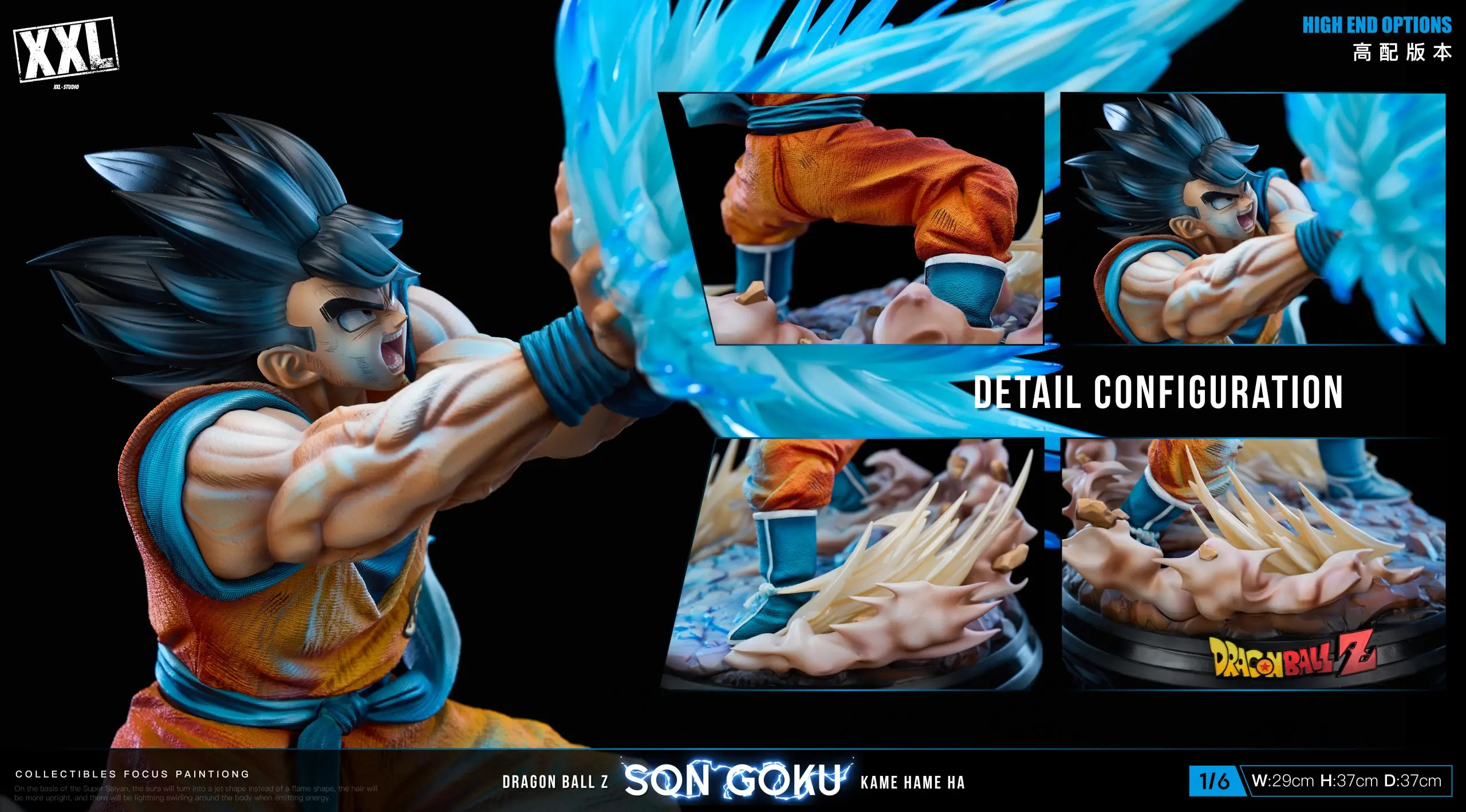 XXL Studio -Dragon Ball Super Artbook Goku Statue(GK)