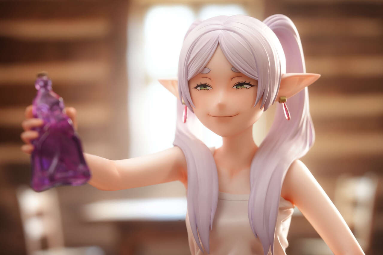 Frieren: Beyond Journeys End - Clothing Dissolving Solution 1/4 Statue (GK)- QuietArt x Hera Studio -KWII-GK