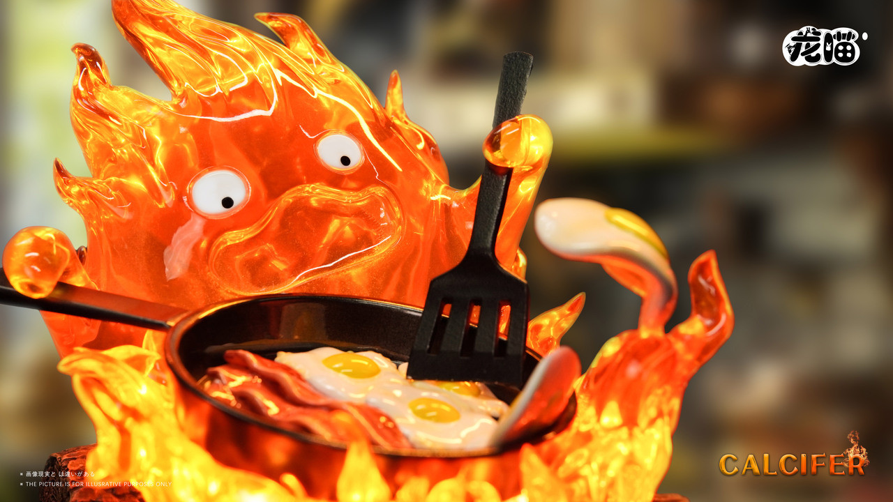 Chef Calcifer with LED Statue(GK) -LongMiao Studio
