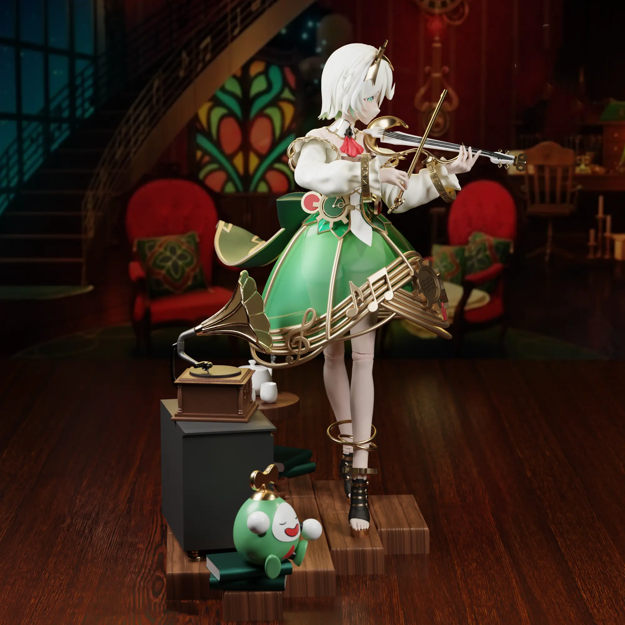 ANE Studio - VTuber Cecilia Immergreen Statue(GK)