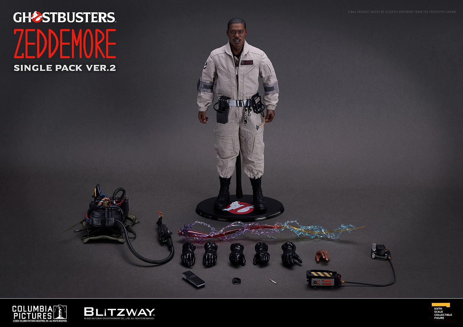 Ghostbusters Spengler Stantz Venkman Zeddemore 1/6 Scale Action Figure (Licensed)-BLITZWAY