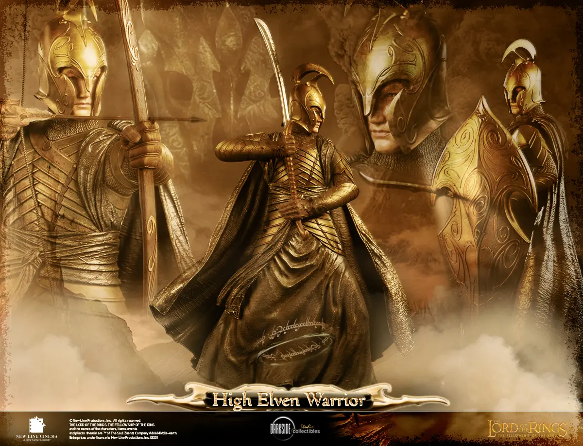 Darkside Collectibles Studio - High Elven Warrior John Howe Signature Edition (Licensed)Statue(GK)