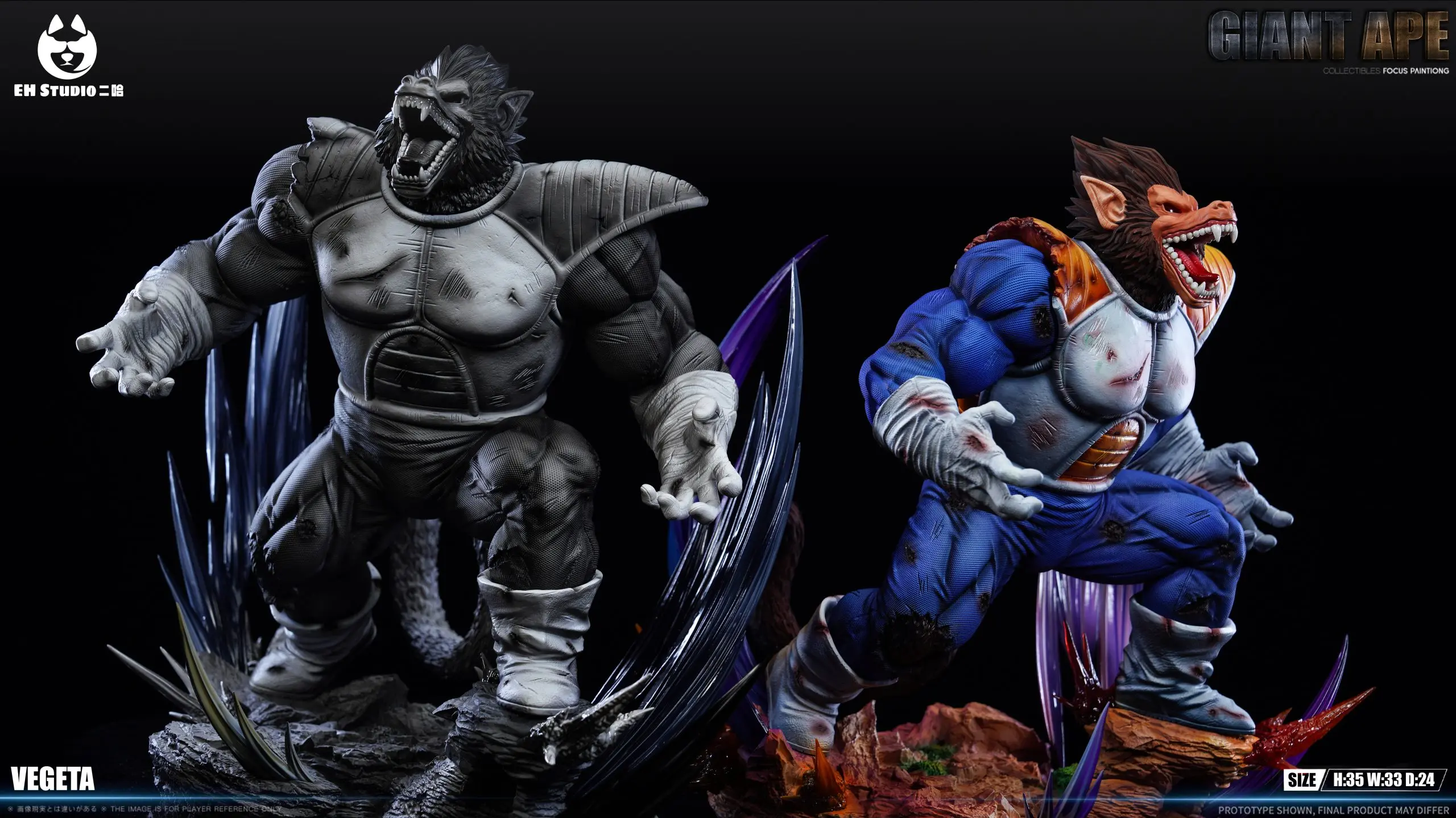 EH Studio - Dragon Ball Great Ape Vegeta Statue(GK)