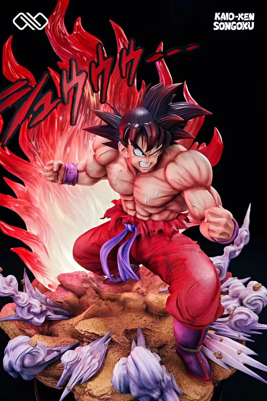 Infinite Studio 1/6 & 1/4 Dragon Ball Kaioken Son Goku Statue