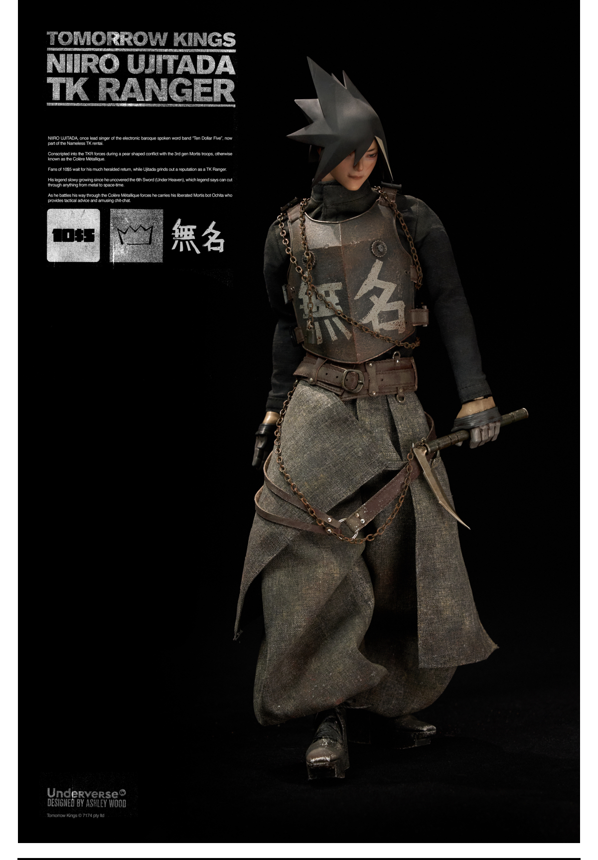 TK RANGER Niiro Ujitada (Licensed) Statue (GK) -UNDERVERSE 