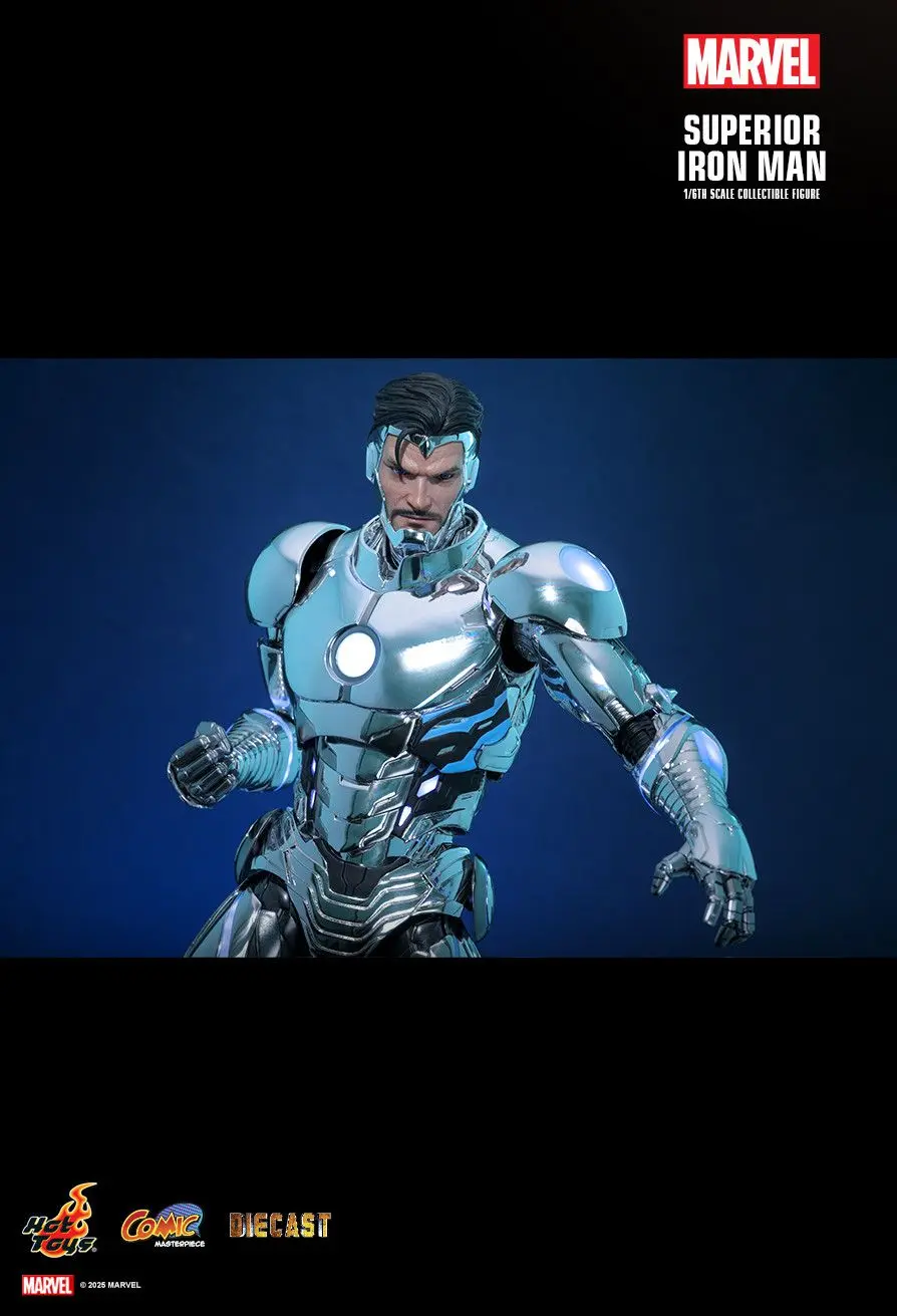 Hottoys - Marvel Comics Superior Iron Man 1/6th scale Collectible Figure CMS026D73 (Licensed)Statue(GK)