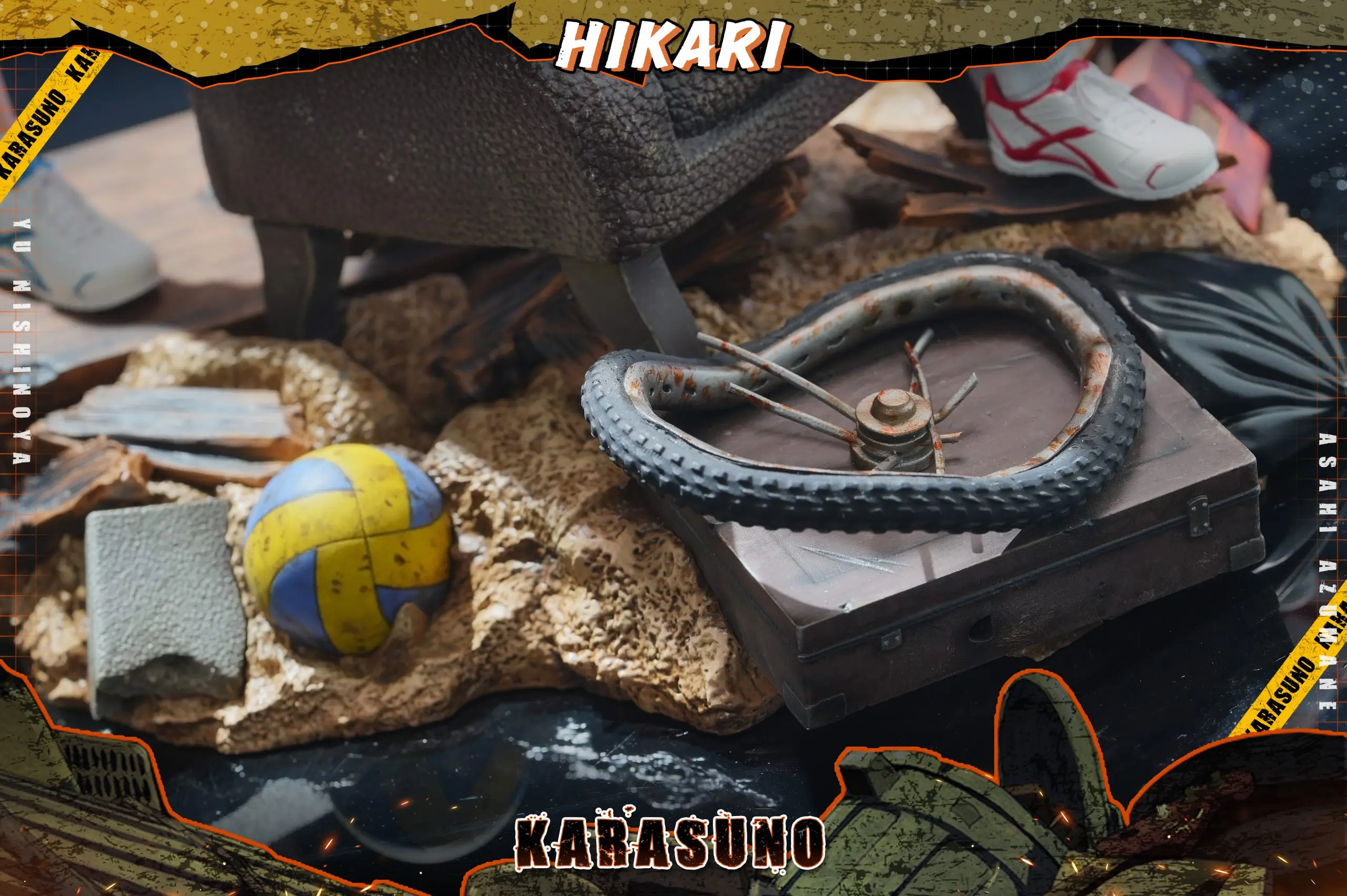 HIKARI Studio - Haikyu!! Yu Nishinoya & Asahi Azumane Statue(GK)