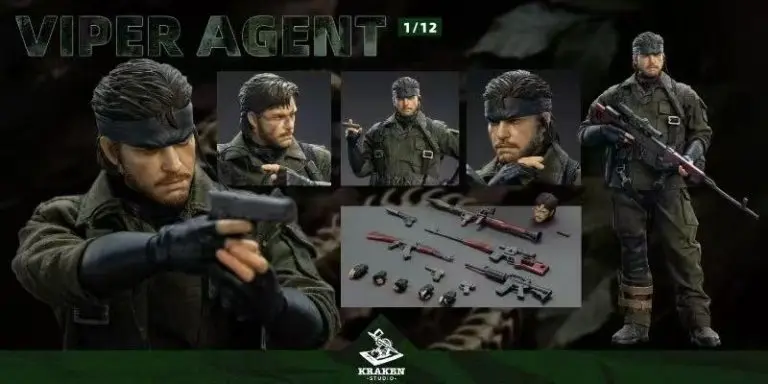 Viper Agent 1/12 Action Figure  -Bei Cai KRAKEN Studio