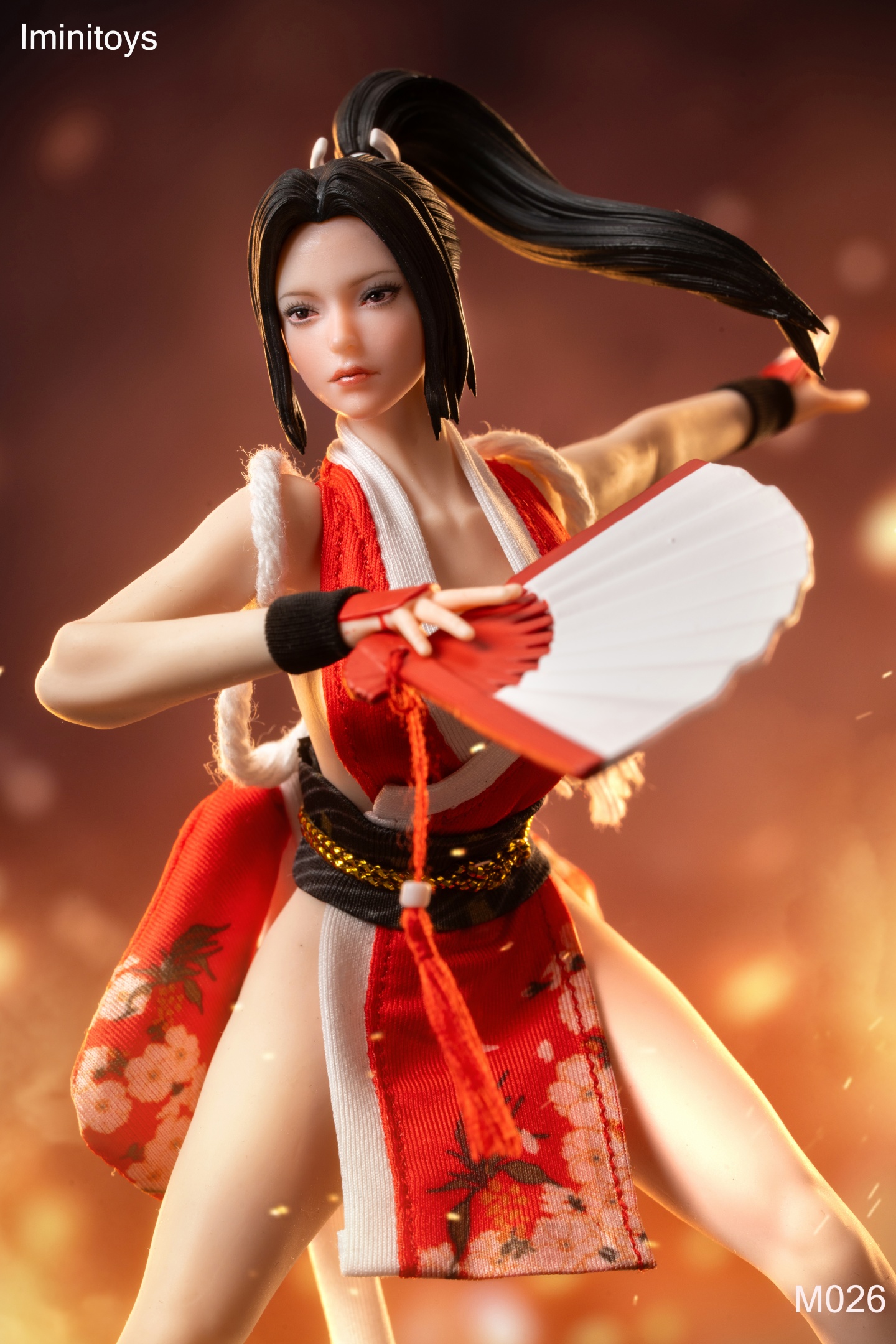 The King of Fighters M026  Shiranui Mai 1/12 Action Figure -Iminitoys Studio 