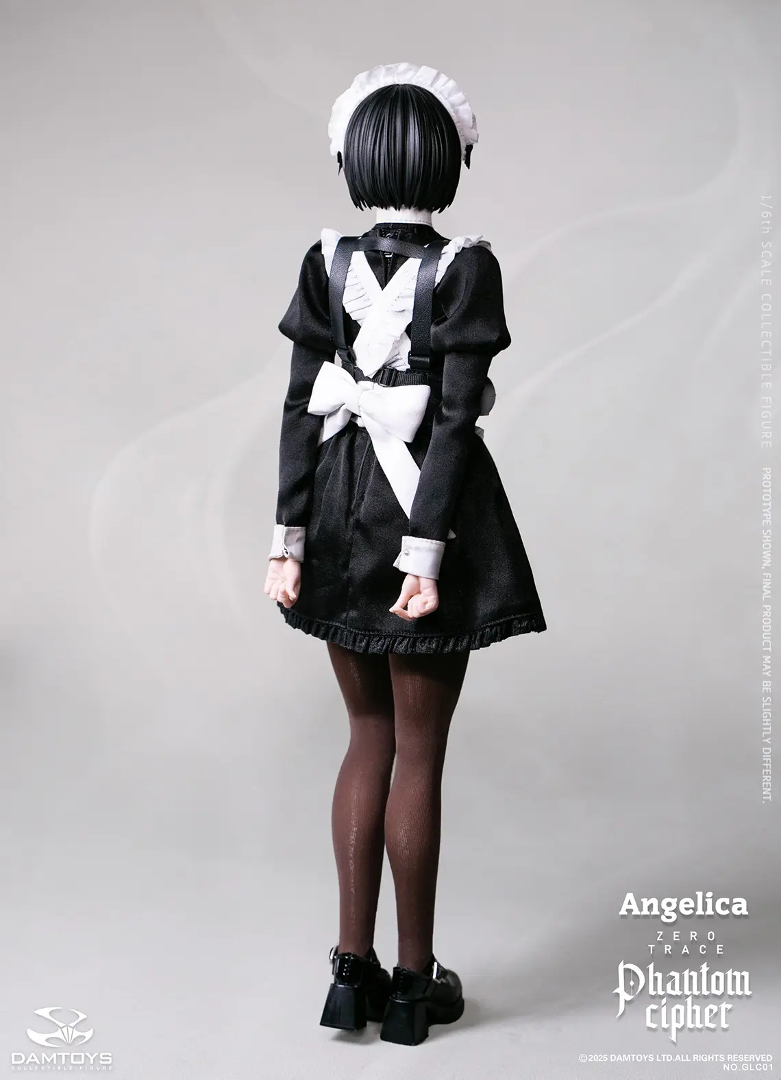 DAMTOYS - 1/6th scale PHANTOM CIPHER: ZERO TRACE ANGELICA Original Story Collectible Action FigureGLC01 (Licensed)