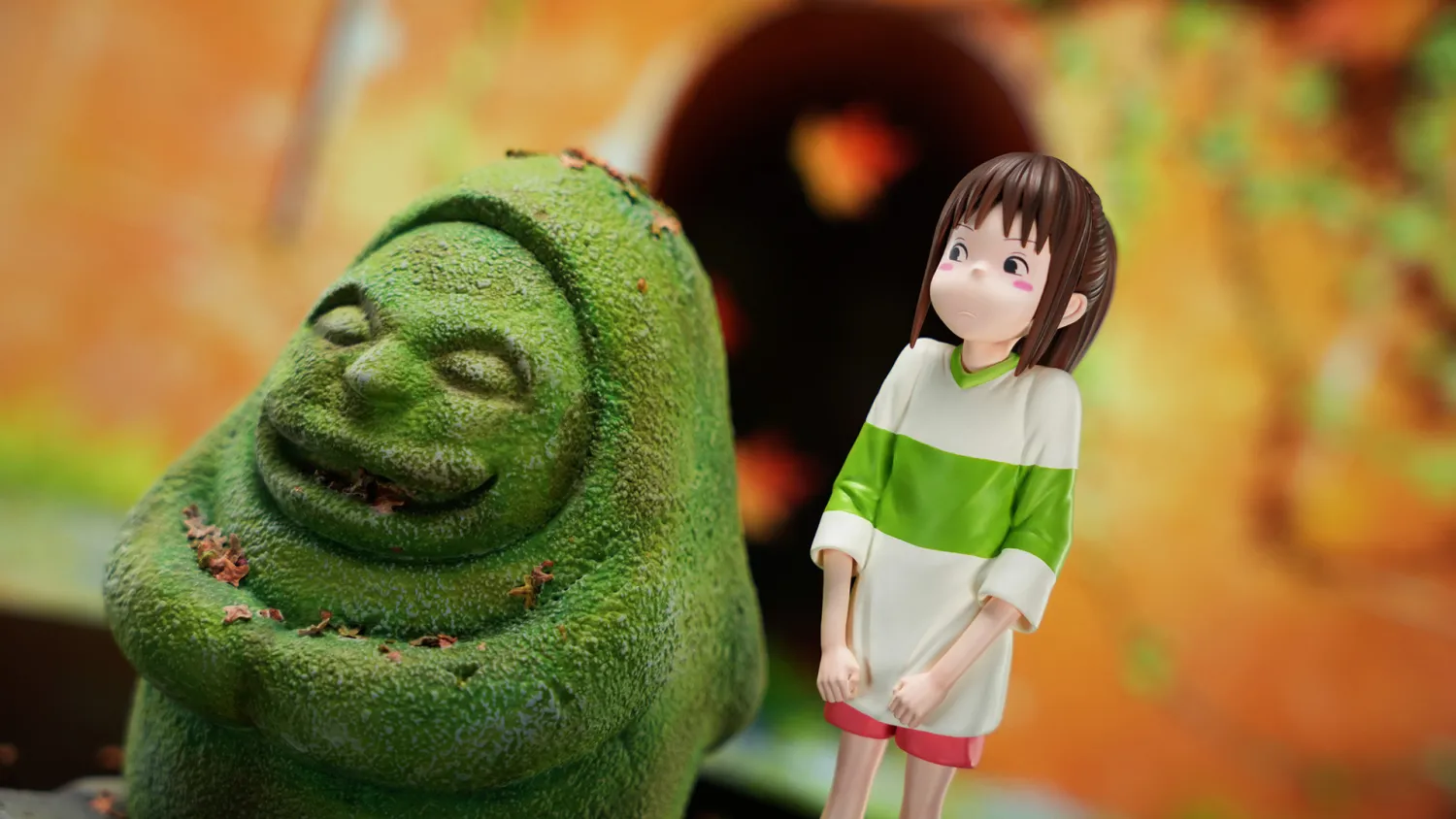 Long Miao Studio - Chihiro and the Stone Statue Spirited Away 