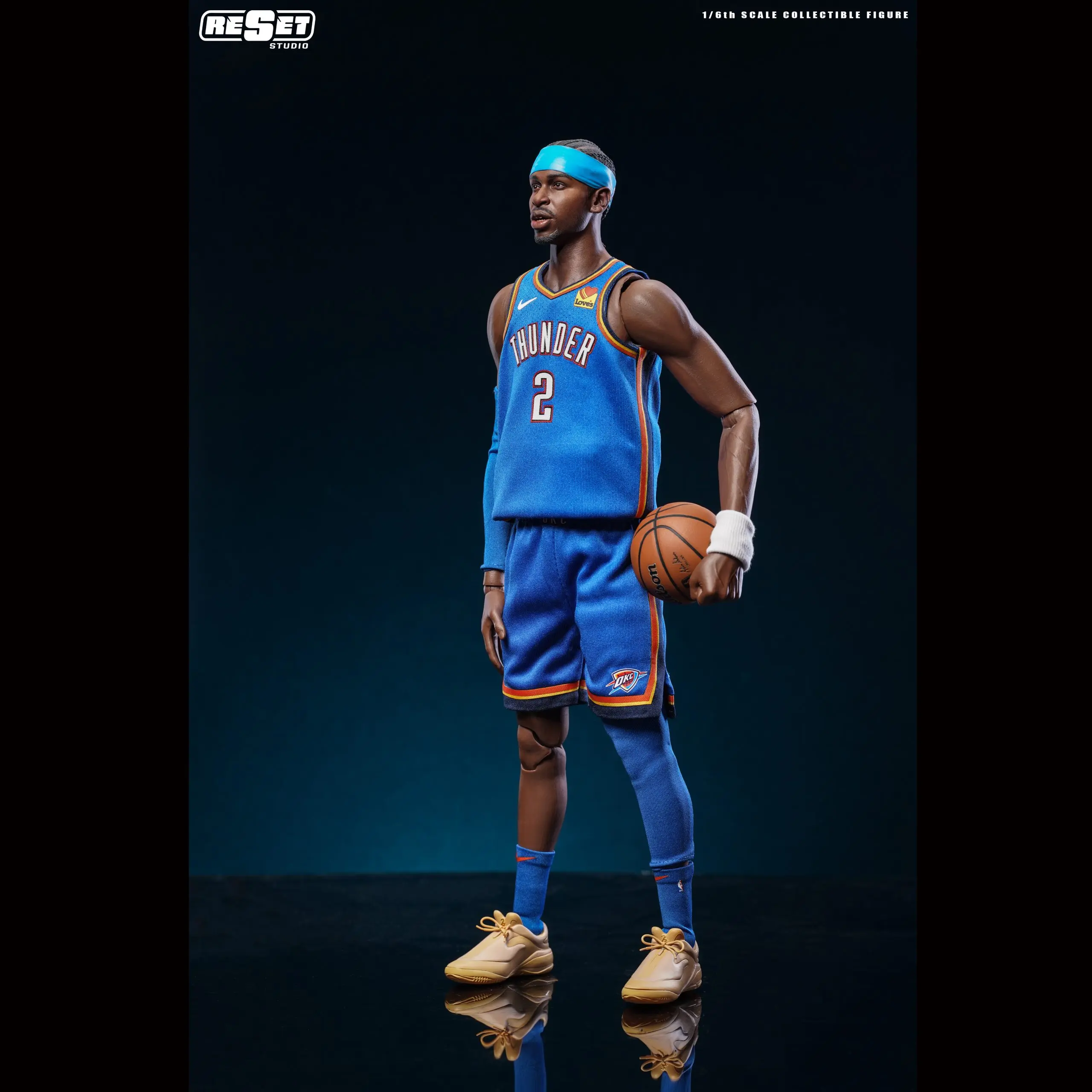 Reset Studio - NBA Oklahoma City Thunder's Alexander 1/6th Scale Collectible Action Figure Set