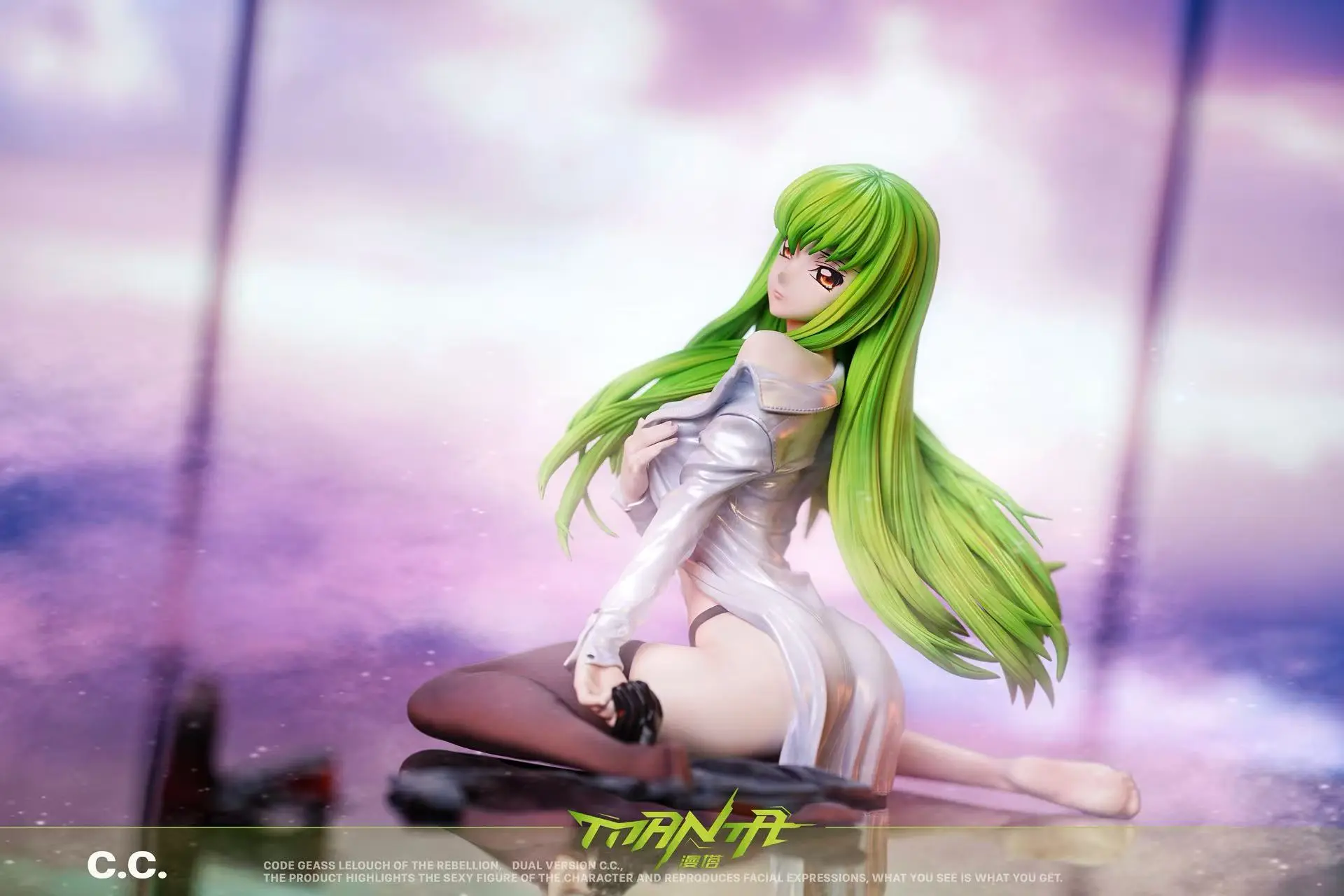 Manta Studio - Kneeling Female Figure #1 C.C. Code Geass: Lelouch of the Rebellion Statue