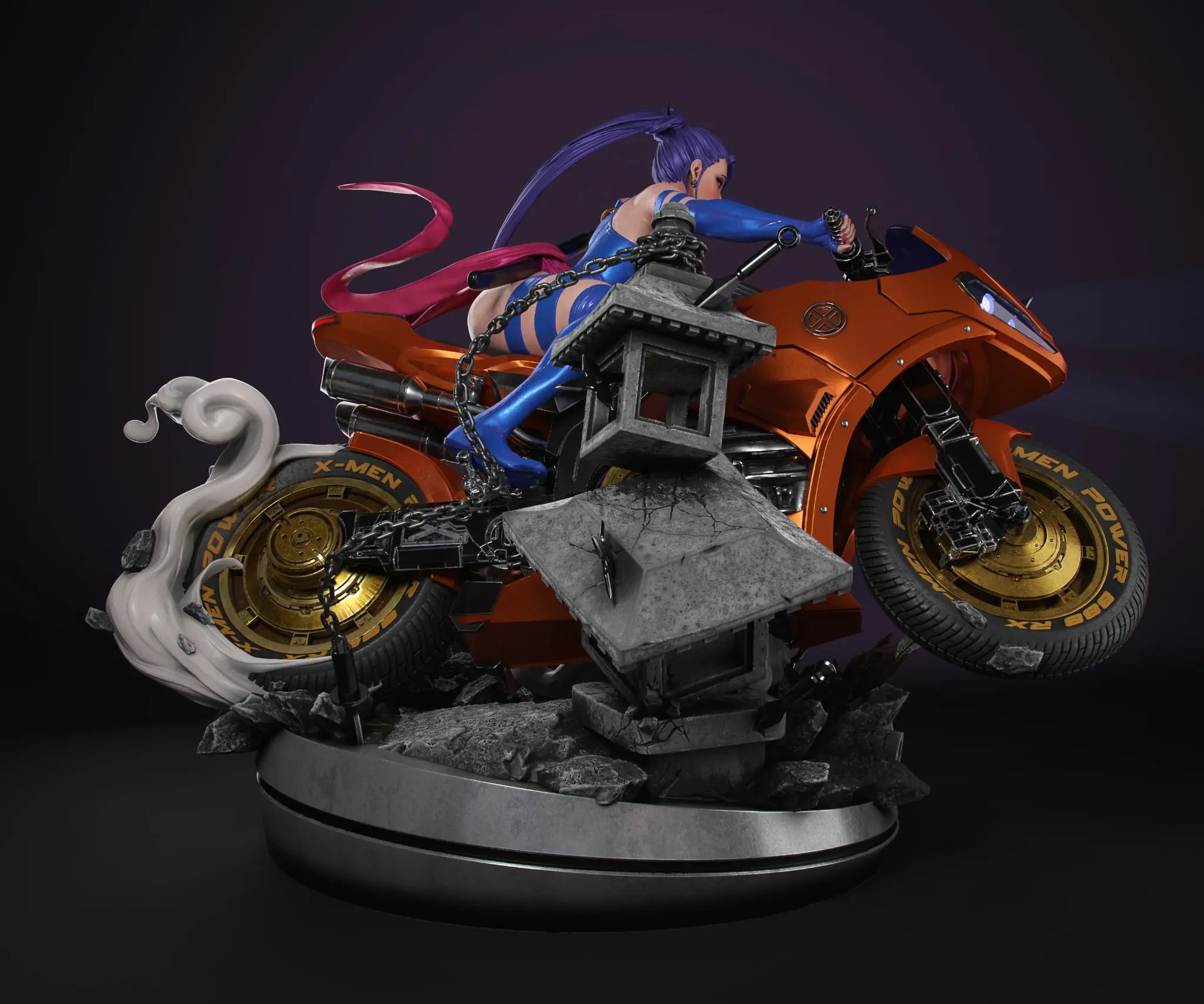 Epic Creations Studio - Psylocke X-men Statue (GK)