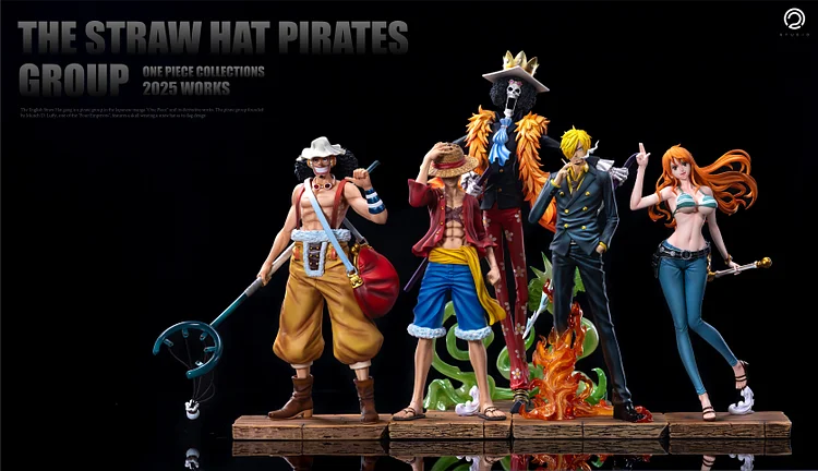 One Piece Straw Hat Pirates #5 Brook POP Statue (GK) Figure-C2 Studio Pre-sale