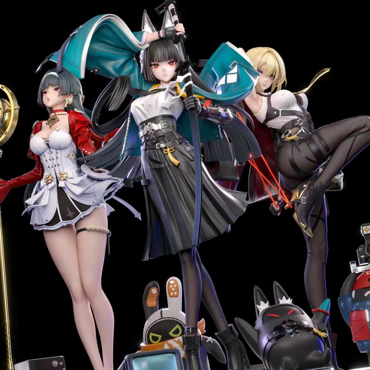 Hakimi Studio Astra Yao Hoshimi Miyabi Evelyn Chevalier Zenless Zone Zero statues