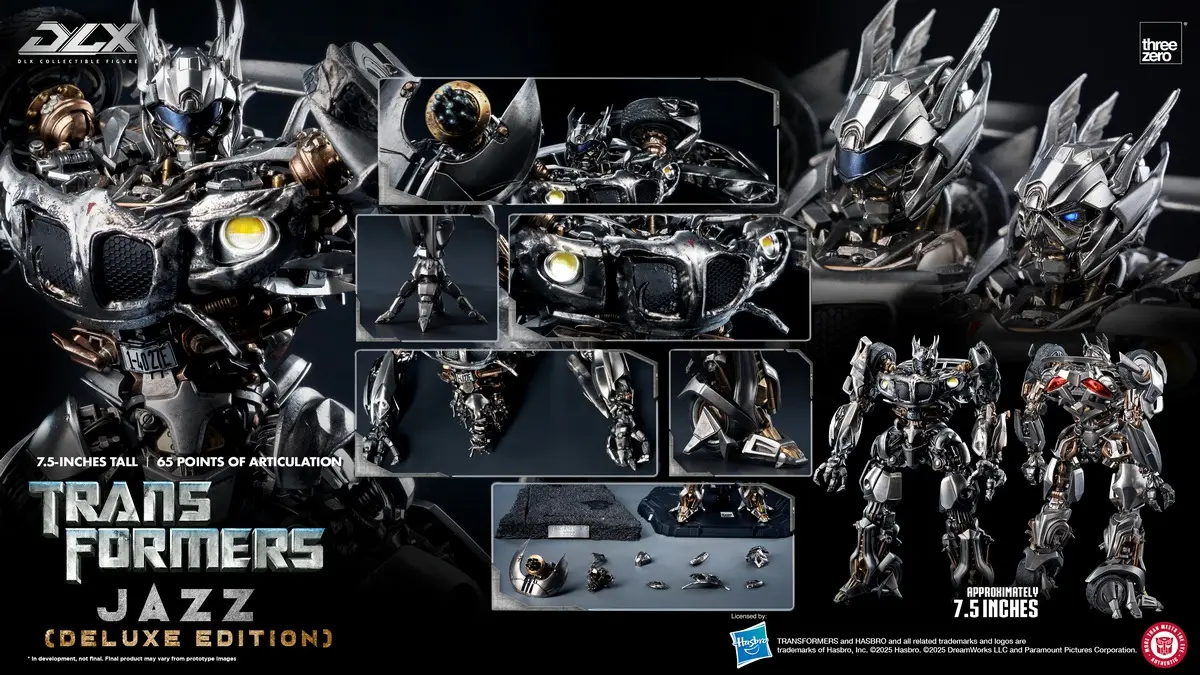 Threezero - Transformers DLX Jazz 3Z09000W0 3Z10460W0 (Licensed) Statue(GK)