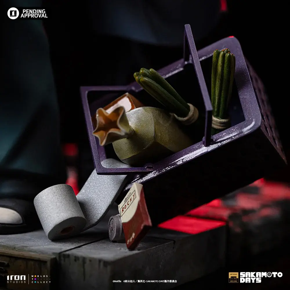 Iron Studio - Sakamoto Days 1/10 Taro Sakamoto Statue NETFX129725-10 NETFX127525-10 (Licensed) Statue(GK)