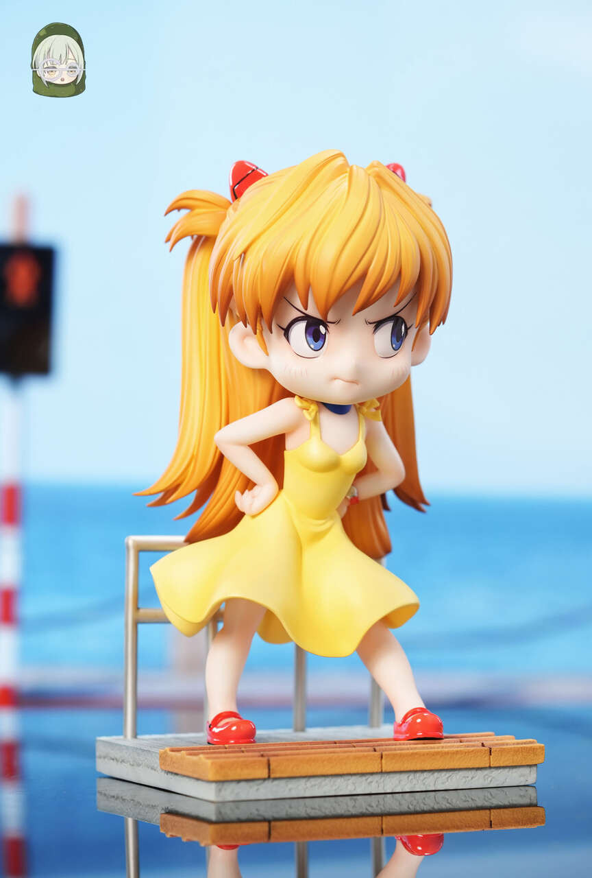 Neon Genesis Evangelion Chibi Series #2 Asuka Statue (GK)- HeRa Studio