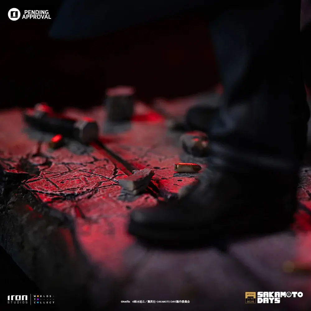Iron Studio - Sakamoto Days 1/10 Taro Sakamoto Statue NETFX129725-10 NETFX127525-10 (Licensed) Statue(GK)