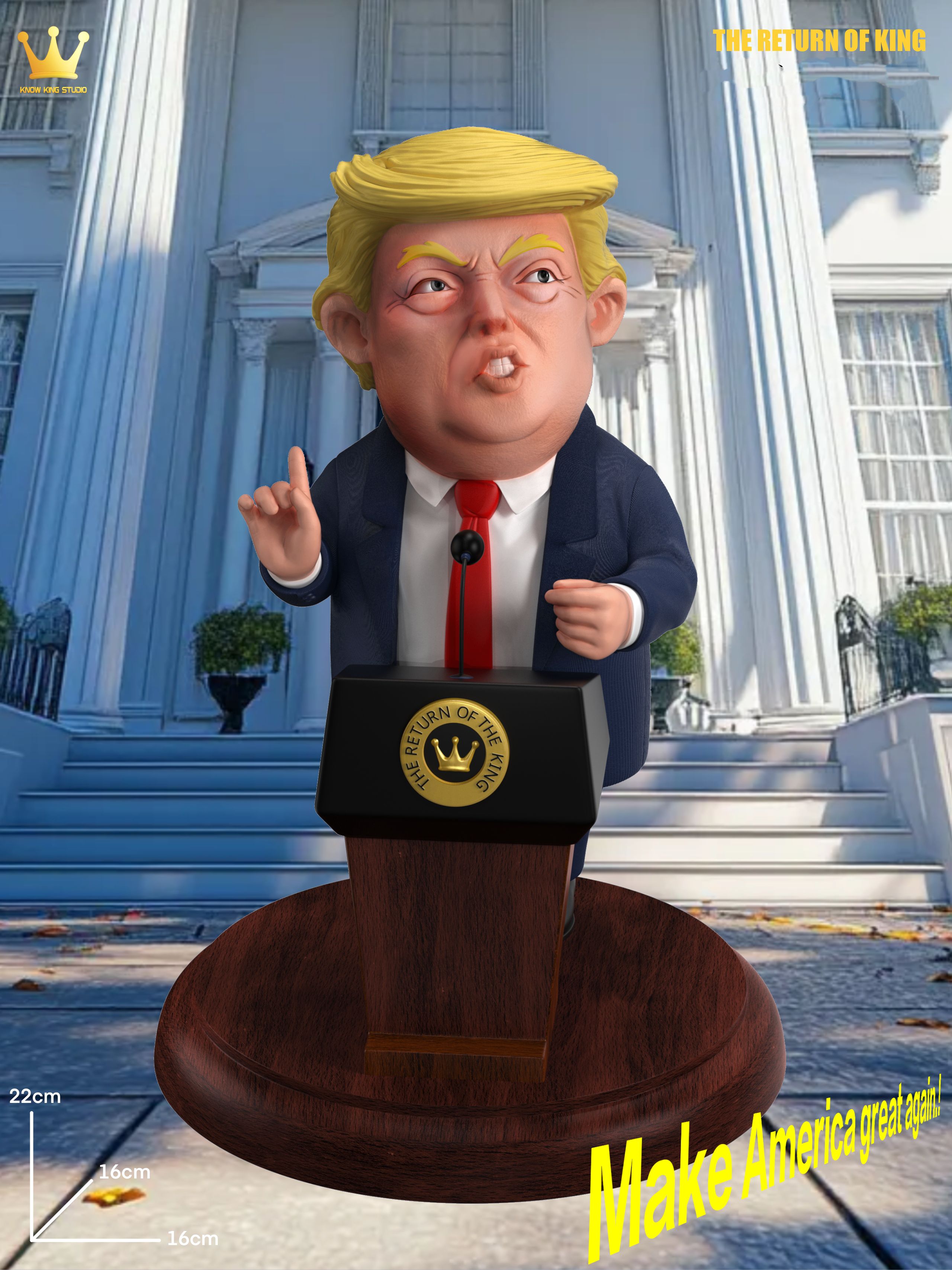 Pre-sale: KKS Wang GK figurine statue model Product: King of Understanding