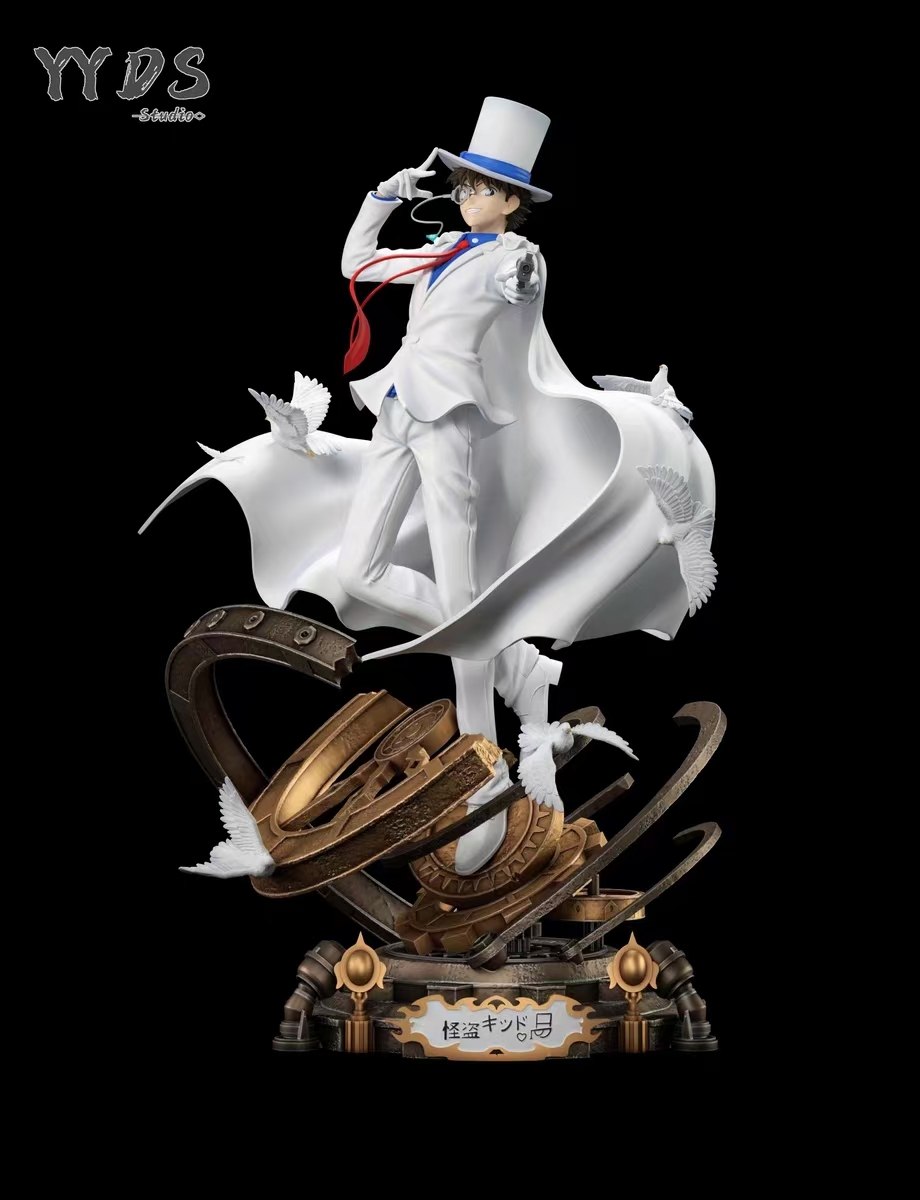 Pre-sale Conan--Kaito Kid [Size]: Length 25CM Width 24CM Height 37CM [Scale] 1/6 (GK)
