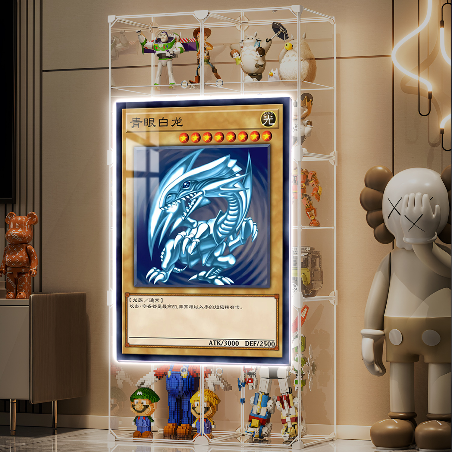 Large-sized always-on decorative light strip painting Yu-Gi-Oh light strip painting collection in stock-KWII-GK