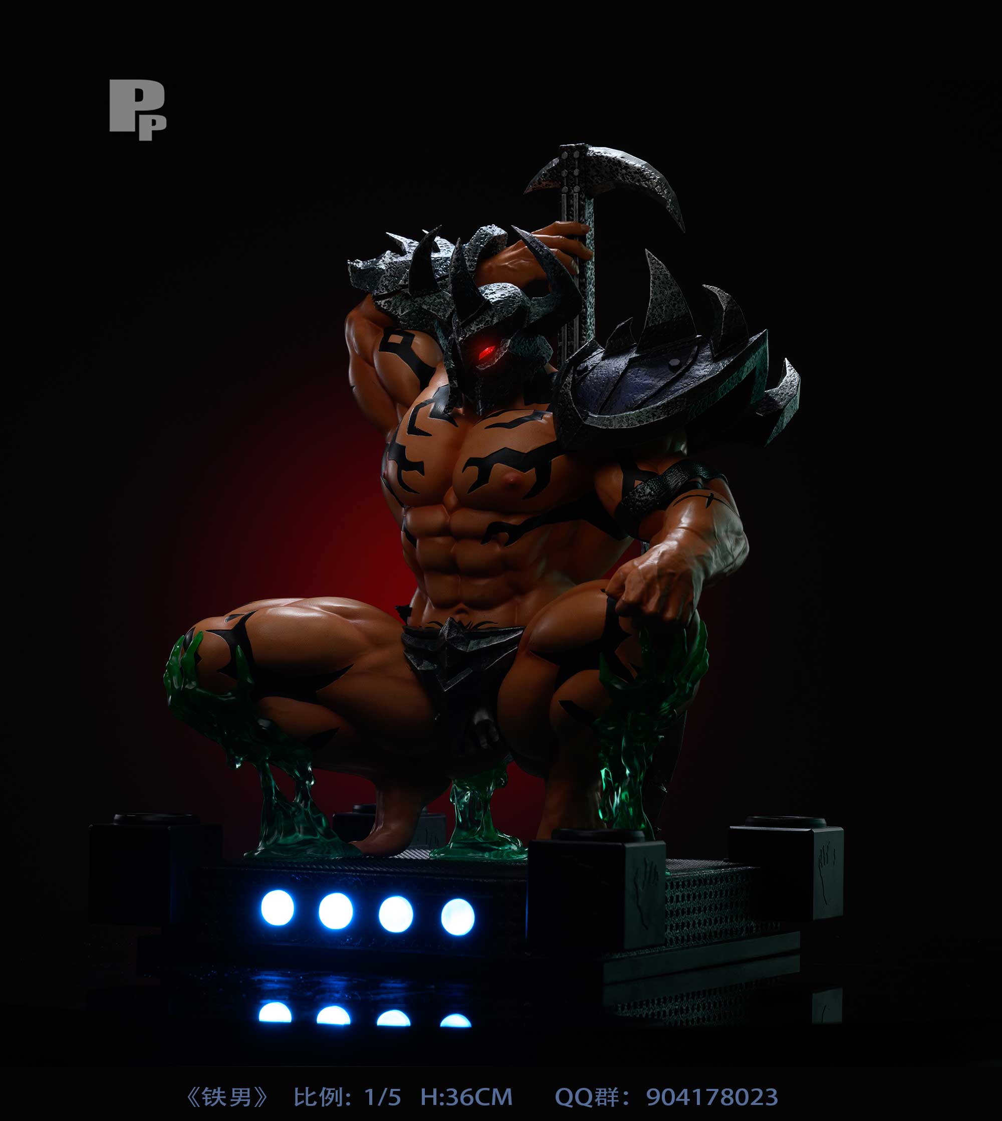In stock-League of Legends Mordekaiser Statue GK Figure(18+MALE)PP Studio