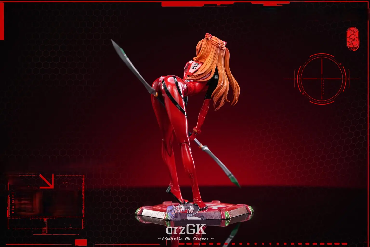 TY Studio Asuka Langley Sohryu Neon Genesis Evangelion statue
