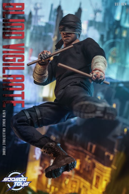 Marvel SST-024 Daredevil 1/6 Scale Soldier Statue GK, Pre-sale, Soosootoys Studio