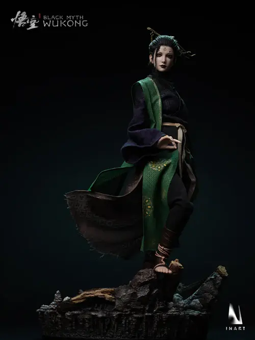 INART - Black Myth: Wukong - The Great Sage's Broken Shell And The Fourth Sister 1/6 Collectible Figure (Licensed)Statue