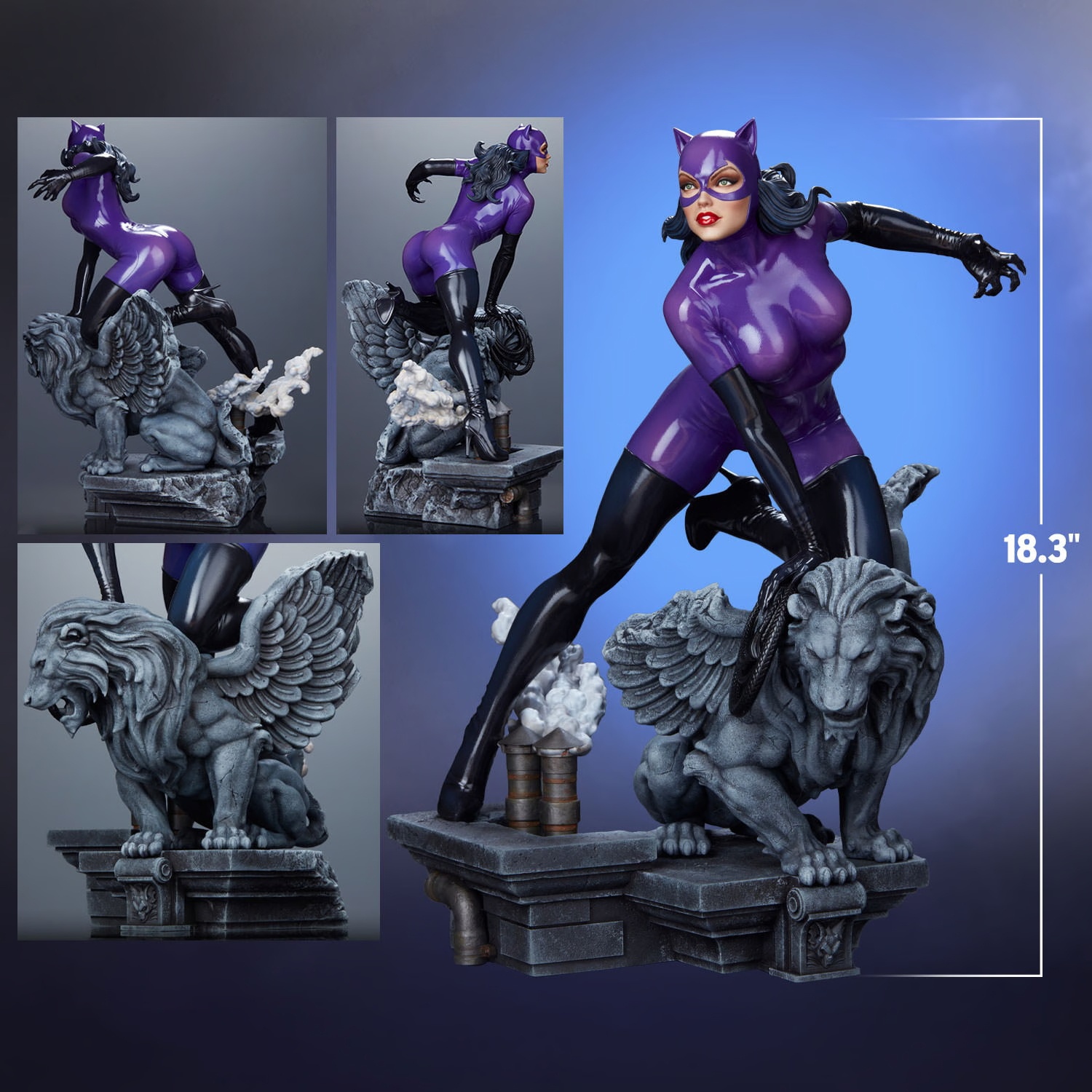 Sideshow x Tweeterhead 1/4 Catwoman Purple Edition GK Pre-sale