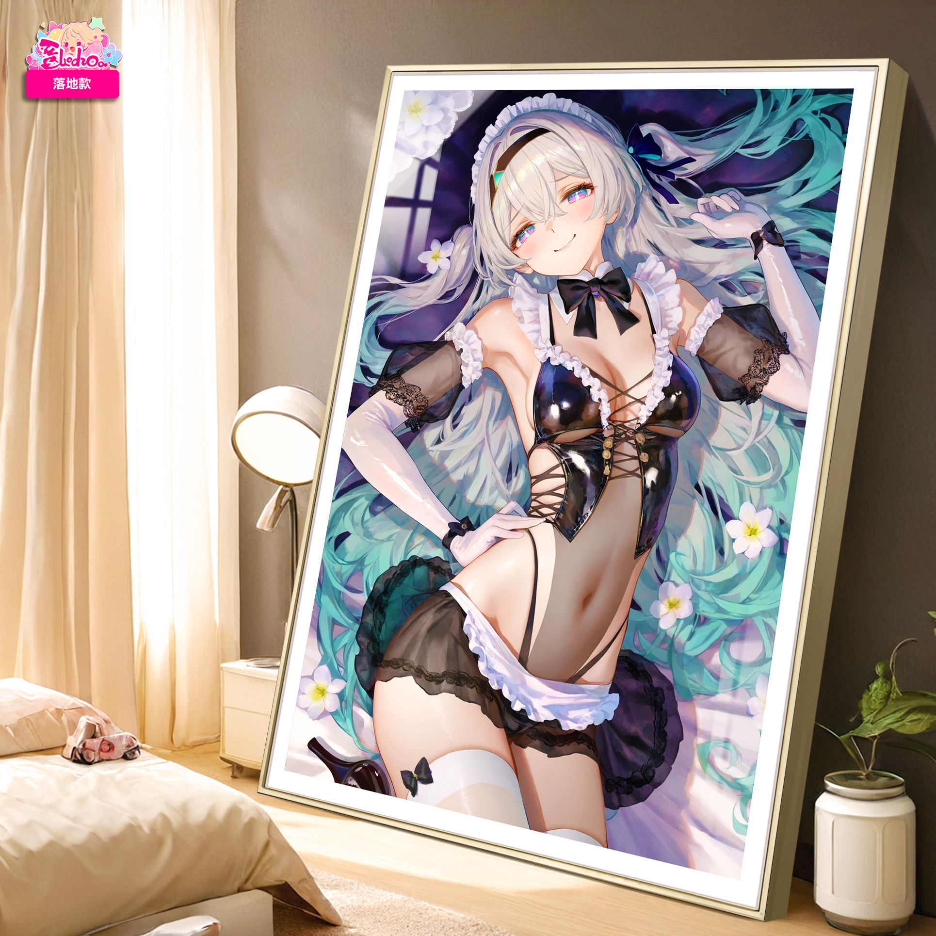 Yingchen Maid Firefly Decorative Painting, A Miao Painting Society, in stock