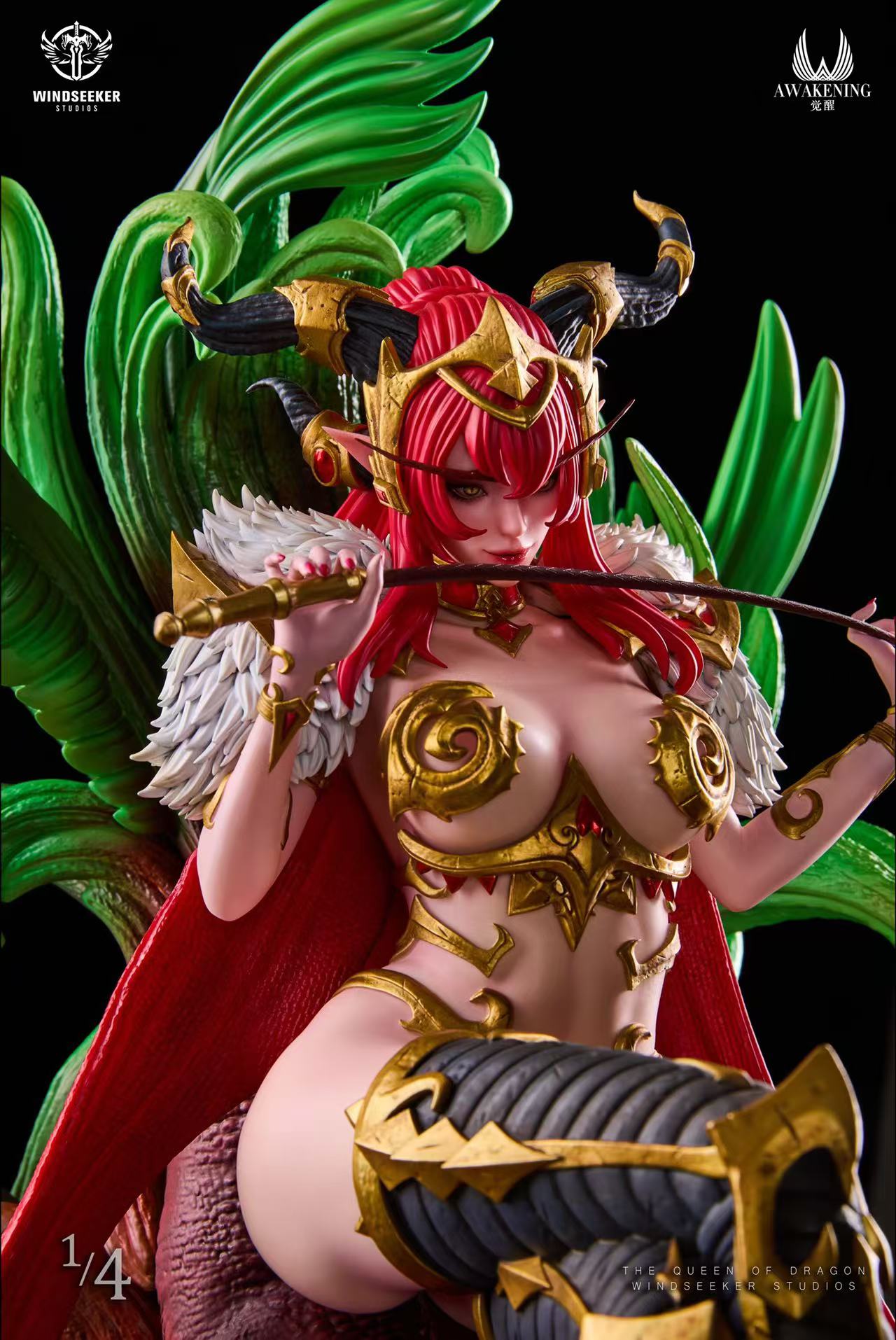 Dragon Queen 1:4 scale windseeker studio, statue GK18+ pre-sale
