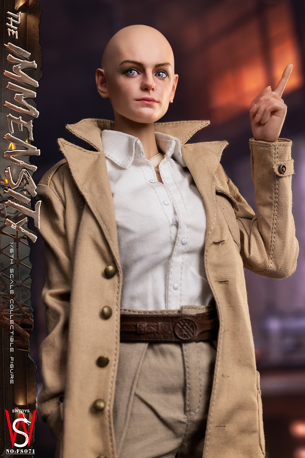 SWTOYS NO:FS071 Mind Manipulator 1/6 Scale, Soldier Statue GK Pre-sale