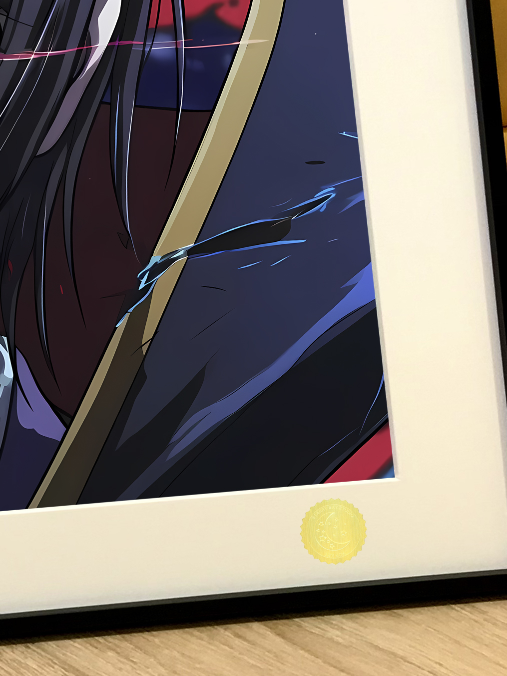 In stock Starry Sky "Code Geass" Rebellious Code Geass Decorative Painting Framed size: 61×40cm