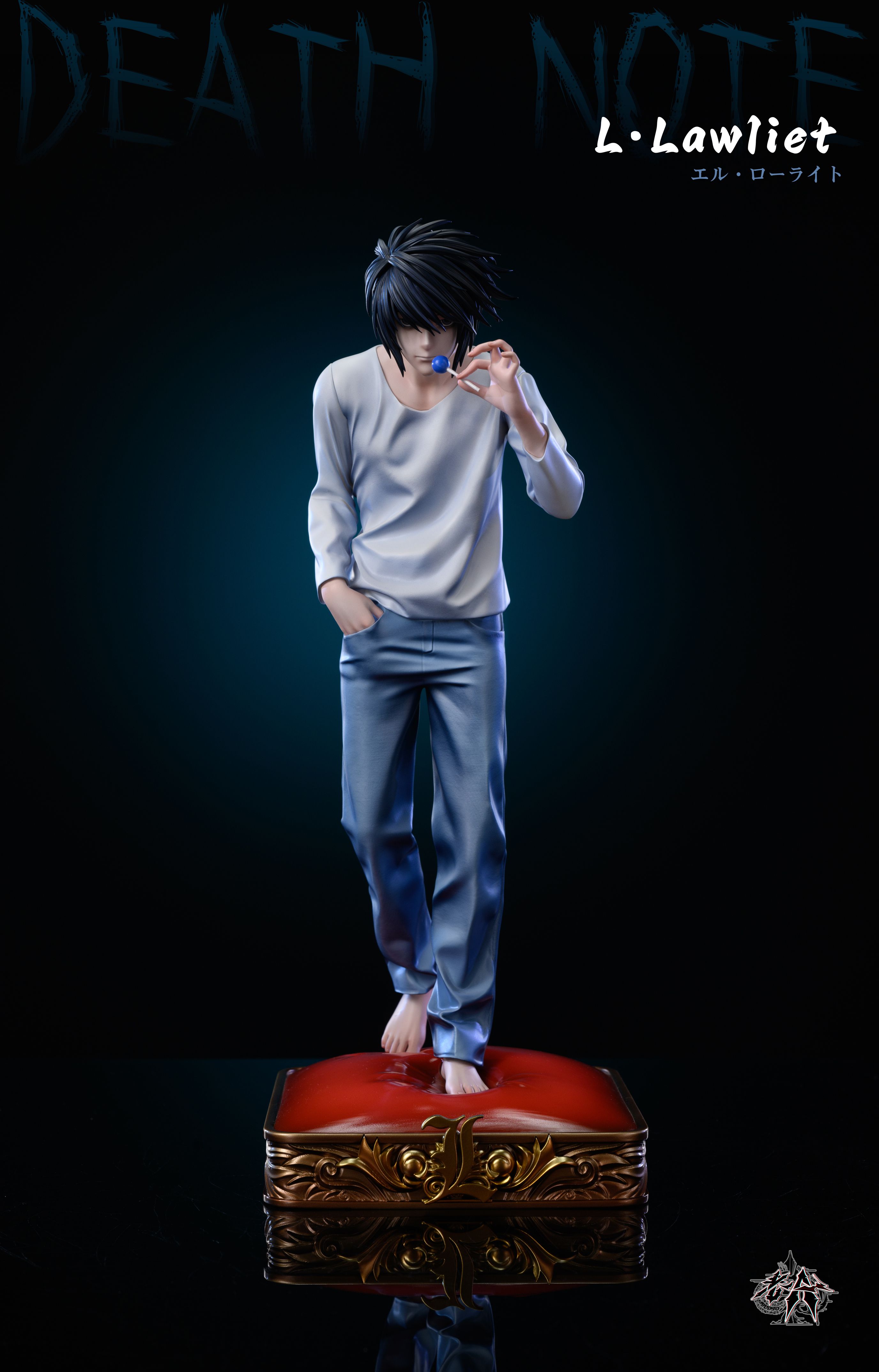 Death Note Standing L·Lawliet, 1/6 scale, Old A Studio, statue GK18+ pre-sale