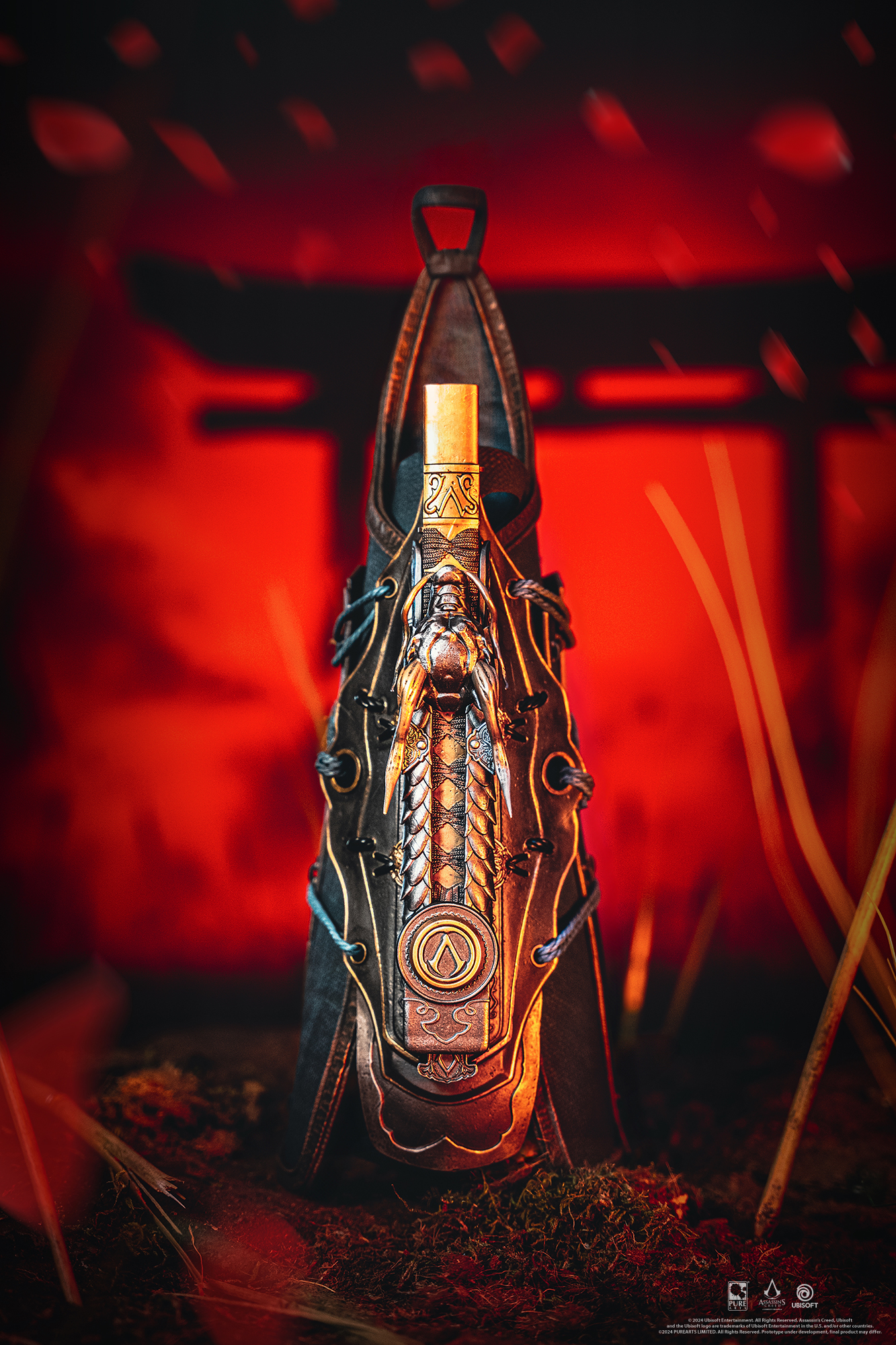 Assassin's Creed: Shadow, NAOE 1/1 Hidden Blade scale replica (authorized) scene, Pure Art Studio in stock-KWII-GK