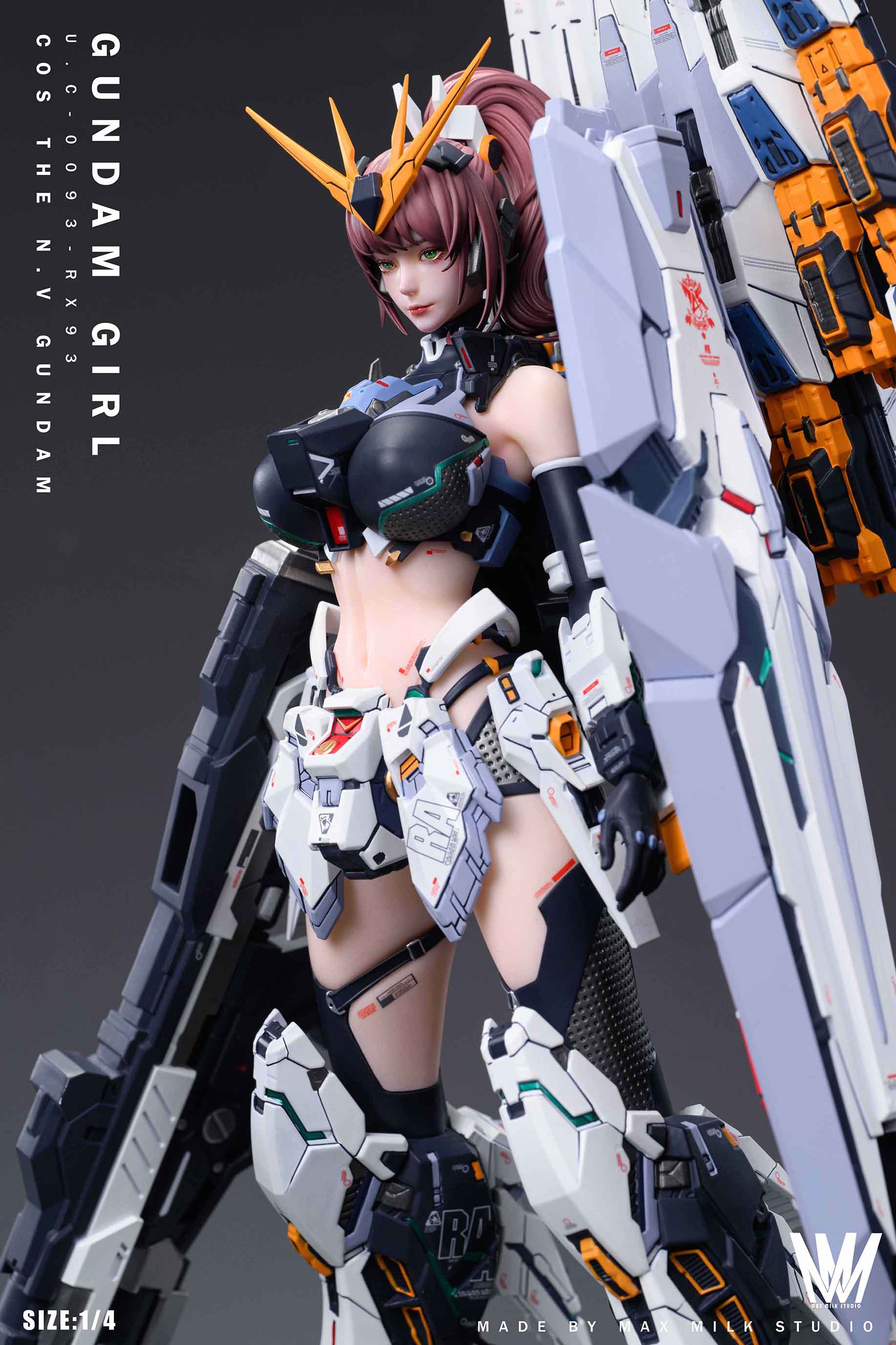  Gundam Series Gundam RX-93 Statue GK，Max Milk Studio