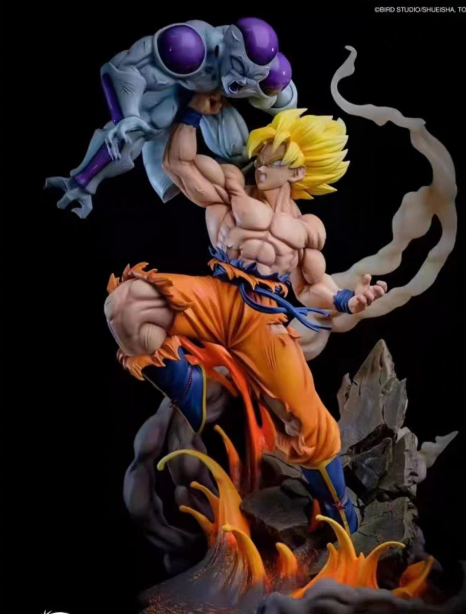In stock - DRAGON BALL Goku VS Frieza 1/6 statue GK, Lightyear Studio