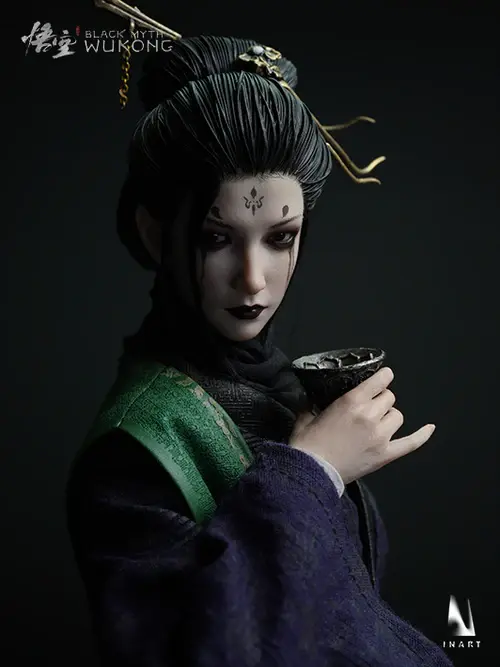 INART - Black Myth: Wukong - The Great Sage's Broken Shell And The Fourth Sister 1/6 Collectible Figure (Licensed)Statue