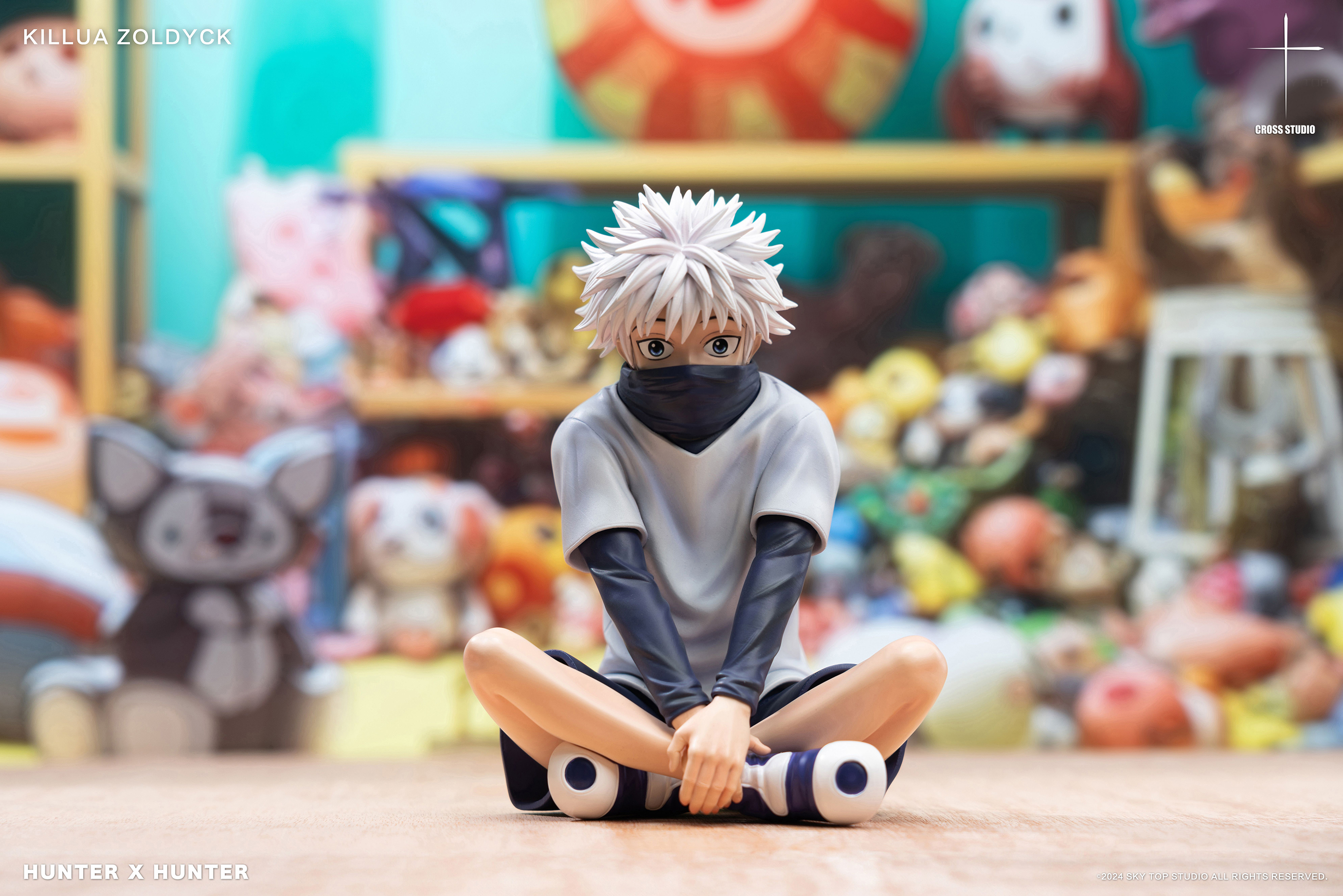 HUNTER x HUNTER Killua Sitting Statue GK - Cross Studio Pre-sale-KWII-GK