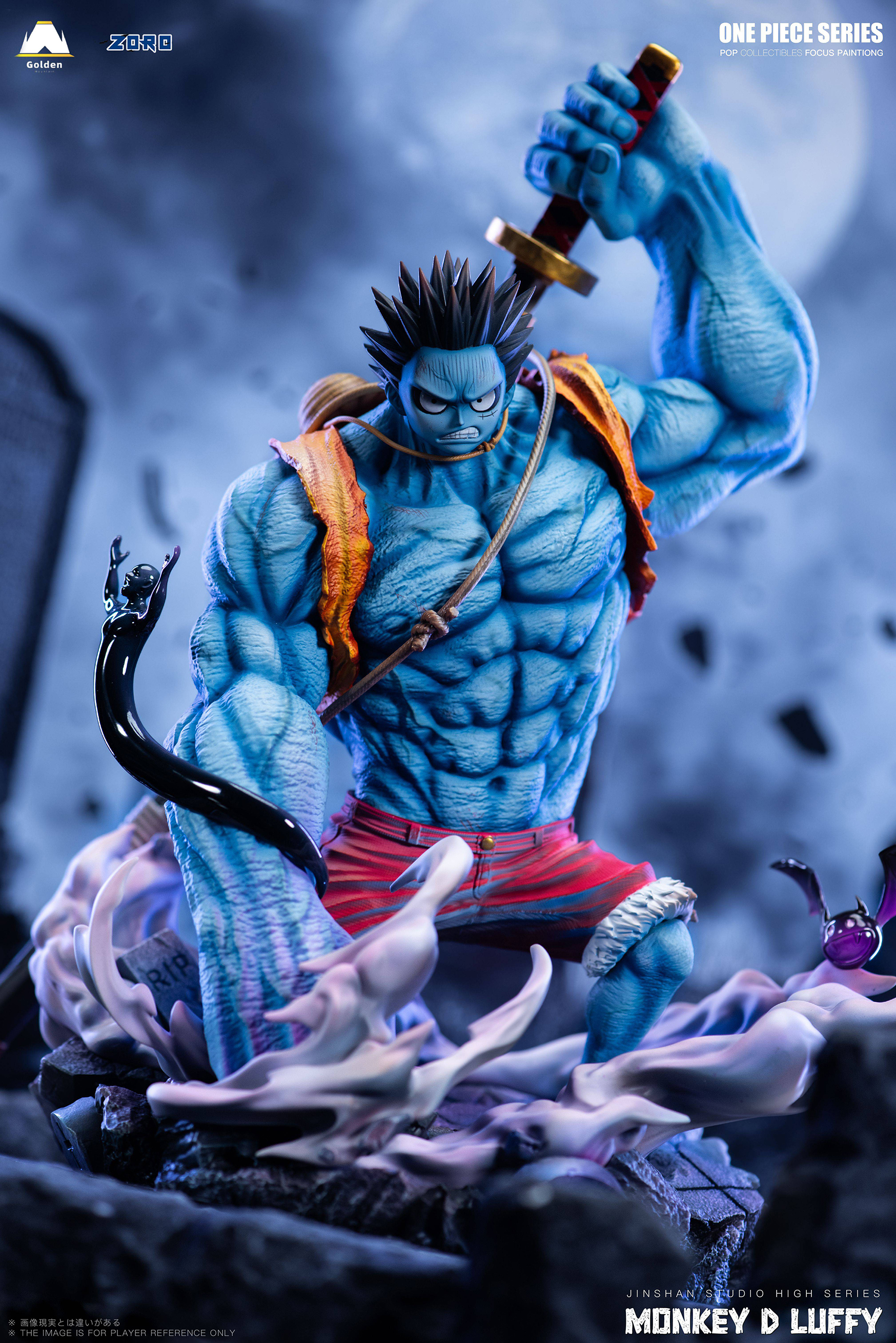 One Piece Horror Series #2 Nightmare Luffy Statue GK Figure-Jinshan Studio Pre-sale